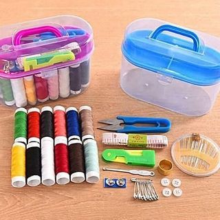 Hộp Kim Chỉ Đa Năng - May Vá Thủ Công Bao Gồm Chỉ Nhiều Màu Và Công Cụ May Tiện Lợi. PA SHOP 2010
