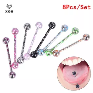 Nhẫn thép không gỉ bóng nhiều màu sắc, phù hợp làm trang sức xuyên cơ thể