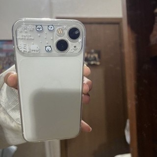 Dễ Thương Tuyết Cảnh Gấu Trường Hợp Điện Thoại Cho iPhone 17 16 15 14 13 12 11 Pro Max X XR XS Max