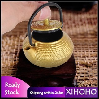 Xihoho Xihoho-vn Tea Pot có tay cầm 0,3L Mini Cast Iron Flat Bottom Teapot Teare Tear