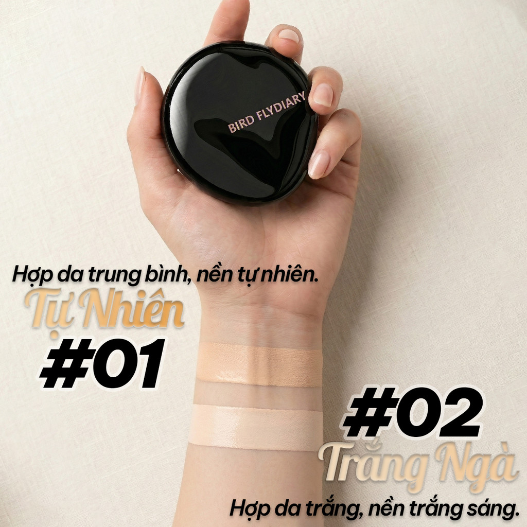 [FREESHIP] Phấn Nước Kiềm Dầu Cushion Mỏng Nhẹ Che Khuyết Điểm Lớp Nền Tự Nhiên Lâu Trôi 10g