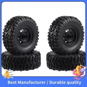 4 Bánh Xe Lốp 65 Mm Cho MN D90 D99S MN-90 MN91 MN98 MN99S C14 C24 C24-1 C34 B14 B24 B36 RC Xe Nâng Cấp Phần
