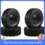 4 Bánh Xe Lốp 65 Mm Cho MN D90 D99S MN-90 MN91 MN98 MN99S C14 C24 C24-1 C34 B14 B24 B36 RC Xe Nâng Cấp Phần