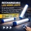 Đèn pin từ tính PYCOU, Đèn LED không dây chống nước 80W, Sạc USB di động Dụng cụ chiếu sáng đèn chiếu sáng có thể điều chỉnh độ sáng thứ 3