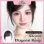 MYPANDA Tổng Hợp Tóc Giả Không Khí Nổ, Nối Dài Phía Trước, Viền Tóc Nâu - Phụ Kiện Tóc Cho Nữ