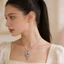 Treeling Thời Trang Cánh Thiên Thần Vòng Cổ Trang Sức Thời Trang Dainty Cánh Mặt Dây Chuyền Hợp Kim Cổ Dây Chuyền Trang Sức Cổ Để Mặc Hàng Ngày