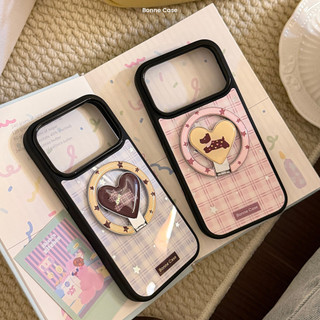 [Sheren] Ốp Điện Thoại Kẻ Sọc Puppy Gilt Thích Hợp Cho i17 16 15 14 13 12 11 pro max Vỏ Bảo Vệ Chống Sốc