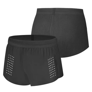 Men's and Women's Fitness Running Training Shorts Marathon Running Fitness Sports Track and Field Three Points Quick-Dry Pants sBQb
