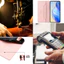 Ốp Điện Thoại Da Cho VIVO X300 X200 X200S X100 X100S Pro FE Siêu Khe Cắm Thẻ Ví PU Từ flip Case Phong Cách 009