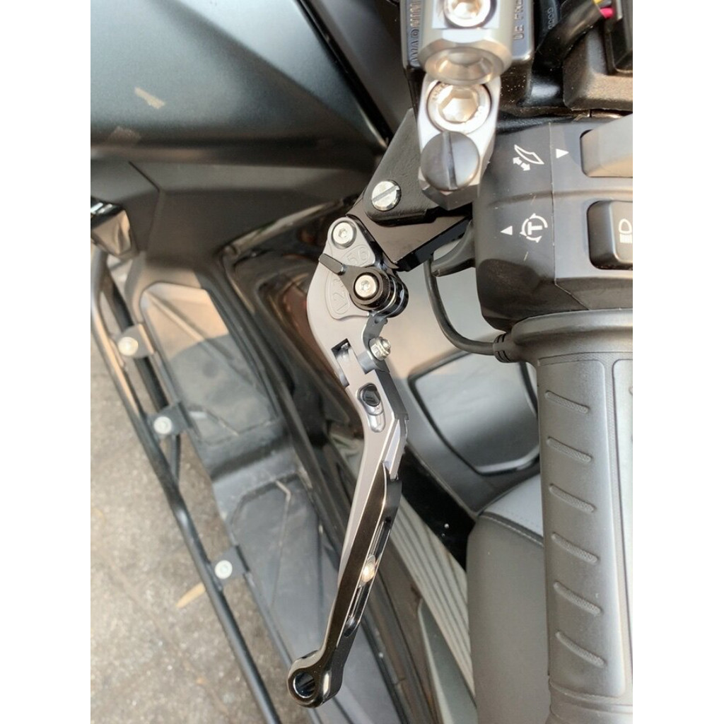 DÀNH CHO XE HONDA NSS350 FORZA 250 300 350 Cần Phanh Xe Máy Gấp Có Thể Điều Chỉnh Đòn Bẩy Tay Cầm Nhôm CNC