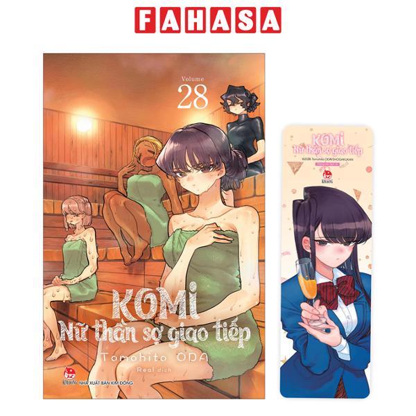 Sách - Komi - Nữ Thần Sợ Giao Tiếp - Tập 28 - Tặng Kèm Bookmark PVC