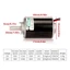 POP Trục Ngắn 12V 3500RPM Động Cơ Tốc Độ Thay Thế Điều Chỉnh Tốc Độ Nam Châm Vĩnh Viễn Động Cơ Cho Nhiều Thiết Bị Bền Đẹp