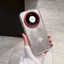 Dành Cho Huawei Mate80pro Màu Vận Chuyển Trong Suốt Từ Tính Ống Kính Vòng Tròn Đỏ 80promax