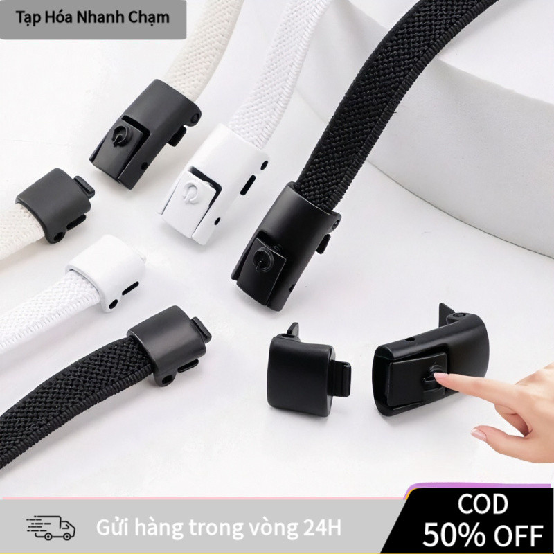 【COD】Dây giày co giãn không buộc bộ 1đôi, màu sắc đa dạng, thích hợp cho giày trẻ em và người lớn chạy bộ tập gym.