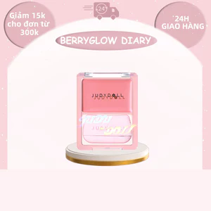 Má Hồng Nước JUDYDOLL – Hiệu Ứng Glow Tự Nhiên, Lên Màu Trong Trẻo, Bền Màu Lâu Trôi