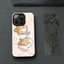 BK-2 BUBU DUDU Vỏ Điện Thoại Hoạt Hình Cho IPhone 17 16 14 Pro 15 13 12 Max 11 XR XS 6 Air 7 8 6s X Luxury Glass Cove