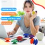 Bộ 6 Đồ Chơi Fidget Cảm Giác Nấm Silicon Có Cốc Hút – Giảm Căng Thẳng Lo Âu Mini Họa Tiết Đá Lo Âu Cho Trẻ Em Người Lớn Đá Di Động Để Thư Giãn Tập Trung