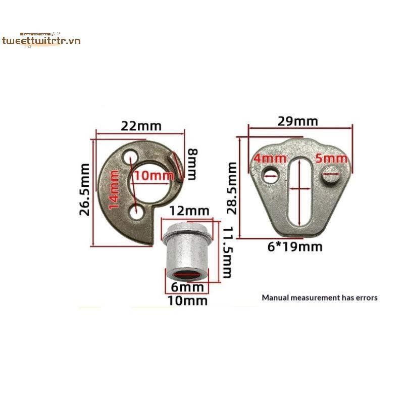 TRTR 3 Chiếc Áo Điều Chỉnh Cho Máy Cưa Đơn 8 inch Dây Xích Cưa Xích Dây Xích Căng Phụ Kiện Trái VN