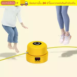 Dây nhảy điện CORALTIDE|Tự động đếm dây nhảy thể thao vui nhộn| Điều khiển từ xa Thiết bị tập thể dục nhiều người Dây nhảy thông minh|Thể Dục Trẻ Em