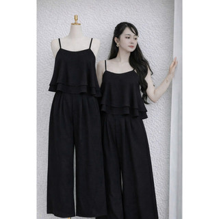 Set Đũi Nữ 2 DÂY Quần Suông DÀI Xinh Xắn Thời Trang Thiết Kế CỰC ĐẸP