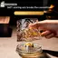 Cheenm 2026 Mới Whisky Kính Xoay Whisky Có Đế Thủy Tinh Xoay 360 Độ Pha Lê Rum Kính Cho Tiệc Cotail Uống VN