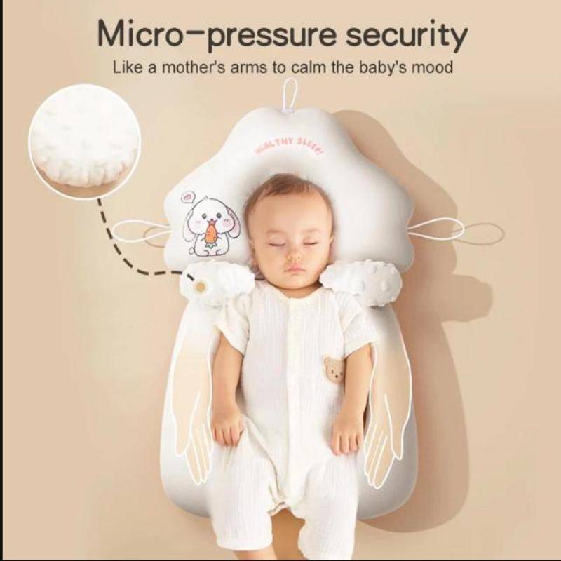 TMOY Gối Cho Bé Trẻ Sơ Sinh Gối Định Hình Đầu Gối Cho Bé Ngăn Ngừa Đầu Phẳng Gối Tiện Dụng TMOY