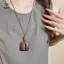 Nhựa Kẹo Tình Yêu Mặt Dây Buộc Cho Nữ Retro Dài Áo Len Dây Xích Đơn Giản Dễ Thương Mặt Dây Chuyền Nelaces Phụ Kiện Trang Sức Quà Tặng [Mina]