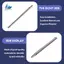 Bộ đồ chơi nâng cấp xe RC 2 bộ phụ kiện trục sau ô tô cho các bộ phận nâng cấp xe RC 1 / 12 MN128 MN86 G500