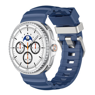 Thích hợp cho Samsung Watch 8 40MM / 44MM Dây đeo hoang dã Galaxy Watch 8 Dây đeo silicon cổ điển