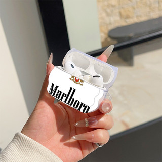 Vỏ Mềm Phong Cách Marlboro Cho AirPods 2 3 4 S PRO PRO2 PRO3 Vỏ TPU Mềm NYEJ