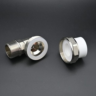 Tất Cả Đồng Mạ Điện ppr Dây Ngoài Nam Chủ Đề Linh Hoạt Khớp 90 Độ Khuỷu Tay Tản Nhiệt Nóng Chảy 6 Điểm 25 Đến 3Cm 3Cm 32