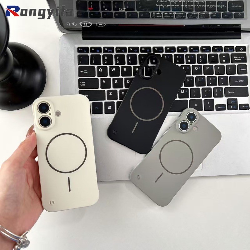 Dành Cho Xiaomi 17 Pro Max 15T 15 15S 14 13 Ultra Pro Poco C75 F7 Ultra X7 M7 X6 F6 F5 Pro 5G Ốp Điện Thoại Từ Tính Không Khung Siêu Mỏng Tản Nhiệt Vỏ Mờ Ốp Lưng Mềm