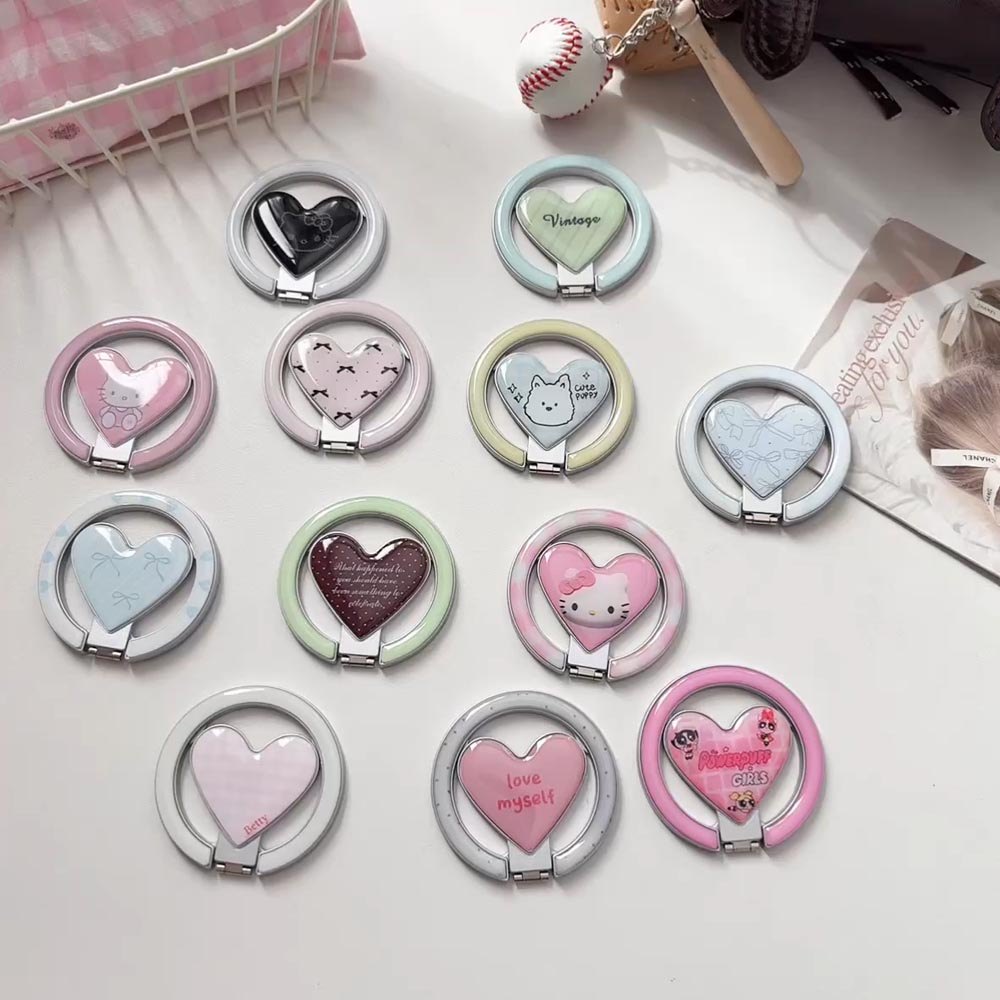 Popsocket Ins Love Magnet Giá đỡ điện thoại có thể gập lại cho điện thoại nam châm