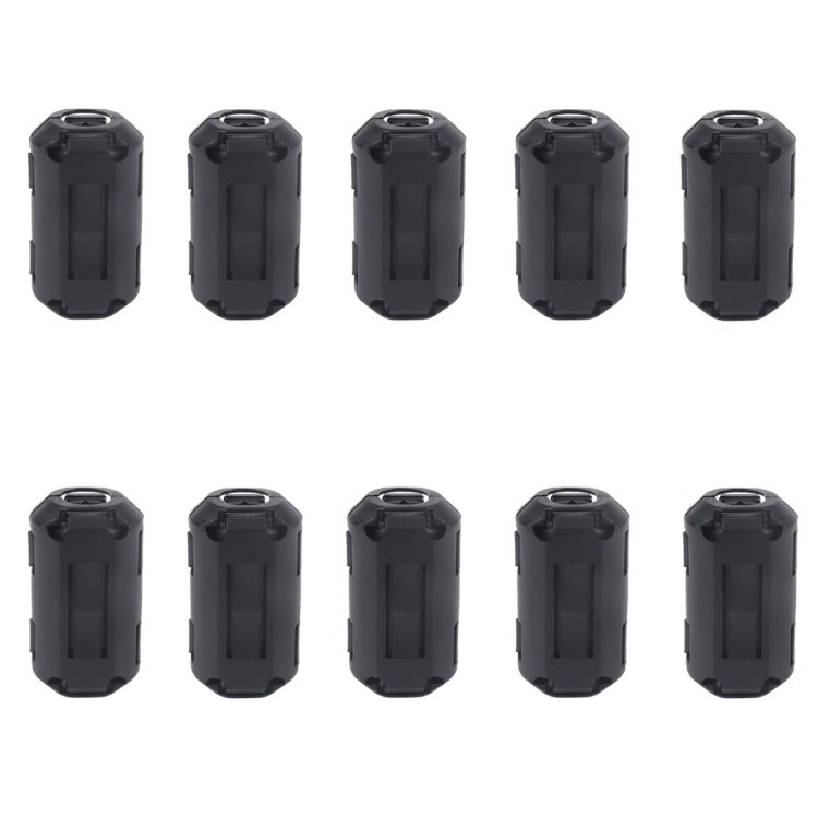 Bán chạy 10 Cái / gói 7mm Vòng khử từ chống nhiễu Vòng Ferrite Vòng cáp Kẹp lõi Bộ lọc ức chế tiếng ồn A3967