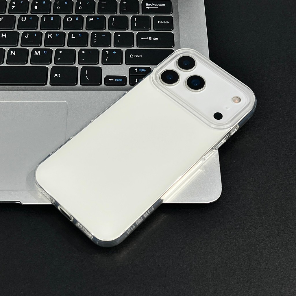 IMD hai lớp vỏ lỗ lớn áp dụng cho iPhone17pro/16/15/14 lỗ lớn hai lớp bề mặt sáng 12pm vỏ điện thoại