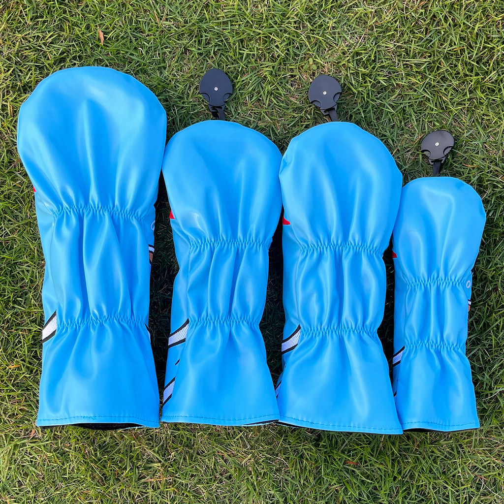 Vỏ golf bằng gỗ thần rùa thêu - Đồ chơi golf câu lạc bộ