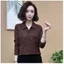 Mới mùa xuân áo dài tayjacquard thoải mái cho nữ
