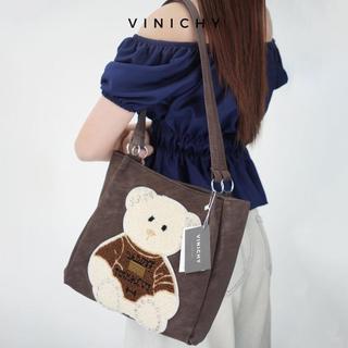 Túi xách nữ đeo vai VINICHY, tote dung tích lớn size 28cm HA850