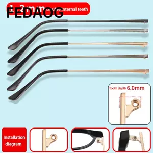 Chân thay thế FEDAOG cho kính râm và kính mát - Bộ phụ kiện gồm cánh tay và khung