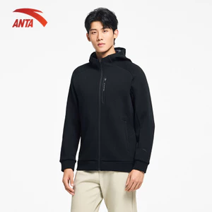 ANTA Áo Khoác Thể Thao Nam Công nghệ giữ nhiệt Có Mũ 152547704U