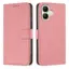 Ốp Lưng Cho Infinix Smart 20 X6840 Thẻ Da Họa Tiết Sợi Carbon Solots Từ Đóng Dây Đeo Tay Chống Rơi Vỏ Điện Thoại