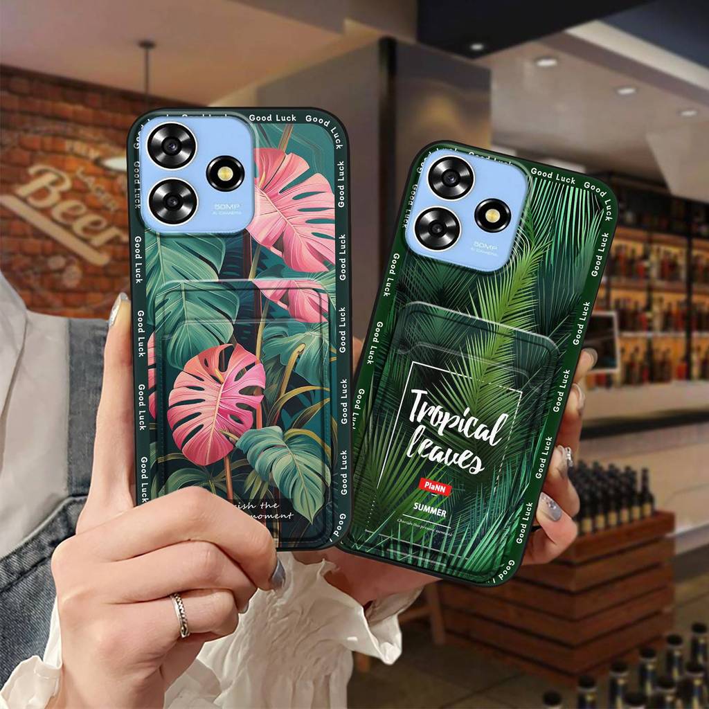 Ốp Điện Thoại Bền Chống Va Đập Cho ZTE Blade A73 4G / V50 Smart / V50 Design 4G / Axon50 Lite, TPU, Khe Thẻ, Chống Bụi Bẩn, Thiết Kế Hoạt Hình