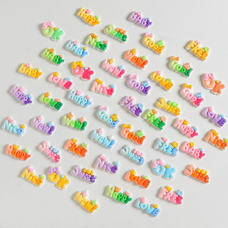 Sticker Chữ Cái Đa Màu DIY | Phụ Kiện Trang Trí Mũ Bảo Hiểm Xe Máy Điện Thoại
