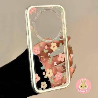 Ốp Điện Thoại Lá Hoa Dễ Thương Cho Vivo iQOO 15 Ultra 7 Neo Z3 U5X U5E U3X U1X Bao 2in1 Phim Hoạt Hình Màu Kẹo Trong Suốt Vỏ Mềm