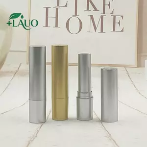 Springevenstar 1 Chiếc Trống 3.5g Matte Bạc Vàng Lipsti Ống Son Dưỡng Môi Hộp Đựng Mỹ Phẩm Paaging Keo Sti Lipsti Chai Springevenstar