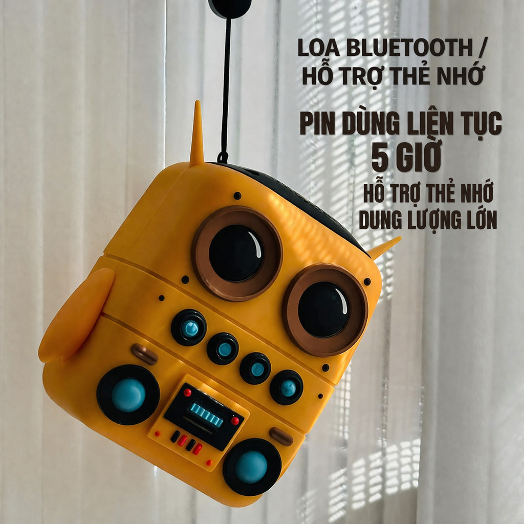 𝐓𝐞𝐜𝐡 𝐒𝐭𝐨𝐫𝐞 Loa Bluetooth Hình Minions, Loa Không Dây Chống Nước IPX6, Bass Mạnh, Loa Di Động, Quà Tặng Cho Học Sinh, DJ