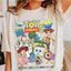 YB1 Retro Toy Story 5 Youve Got A Friend In Me Màu Thoải Mái Áo Thun Hoạt Hình Jessie Buzz Lightyear Tee BY1