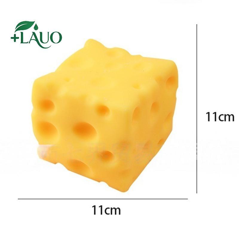 Springevenstar Hình Phô Mai Bóp Đồ Chơi Cực Lớn Co Giãn Fidget Squishy Phô Mai Giảm Căng Thẳng Đồ Chơi Cho Trẻ Em Quà Tặng Văn Phòng Tại Nhà Sử Dụng Springevenstar