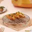 Lưới tản nhiệt CHEESELY, Giá nồi chiên không khí có thể xếp chồng lên nhau bằng thép không gỉ, Vòng bền có chân Giá nướng bằng hơi nước tại nhà Bếp Nồi hấp lò nướng