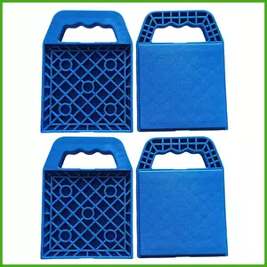 RV Ổn Định Jack Miếng Lót 4 Miếng Cắm Trại Thảm Chống Trơn Trượt Đa Góc Xe Kéo Chìm Thảm Cho Ô Tô Ngoài Trời Xe Tải wipqsvn